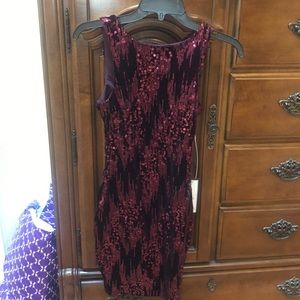 Sequin Bodycon Midi Dress